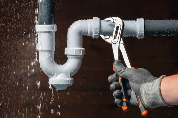 Professional Emergency Plumber technician working in Central City, PA